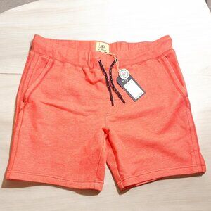 Surfside Supply Co. Men's Large Chuck Washed Pullon Shorts Calypso Coral NEW